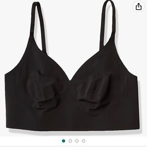Yummie Kimia Sweetheart Bra Size Medium Black